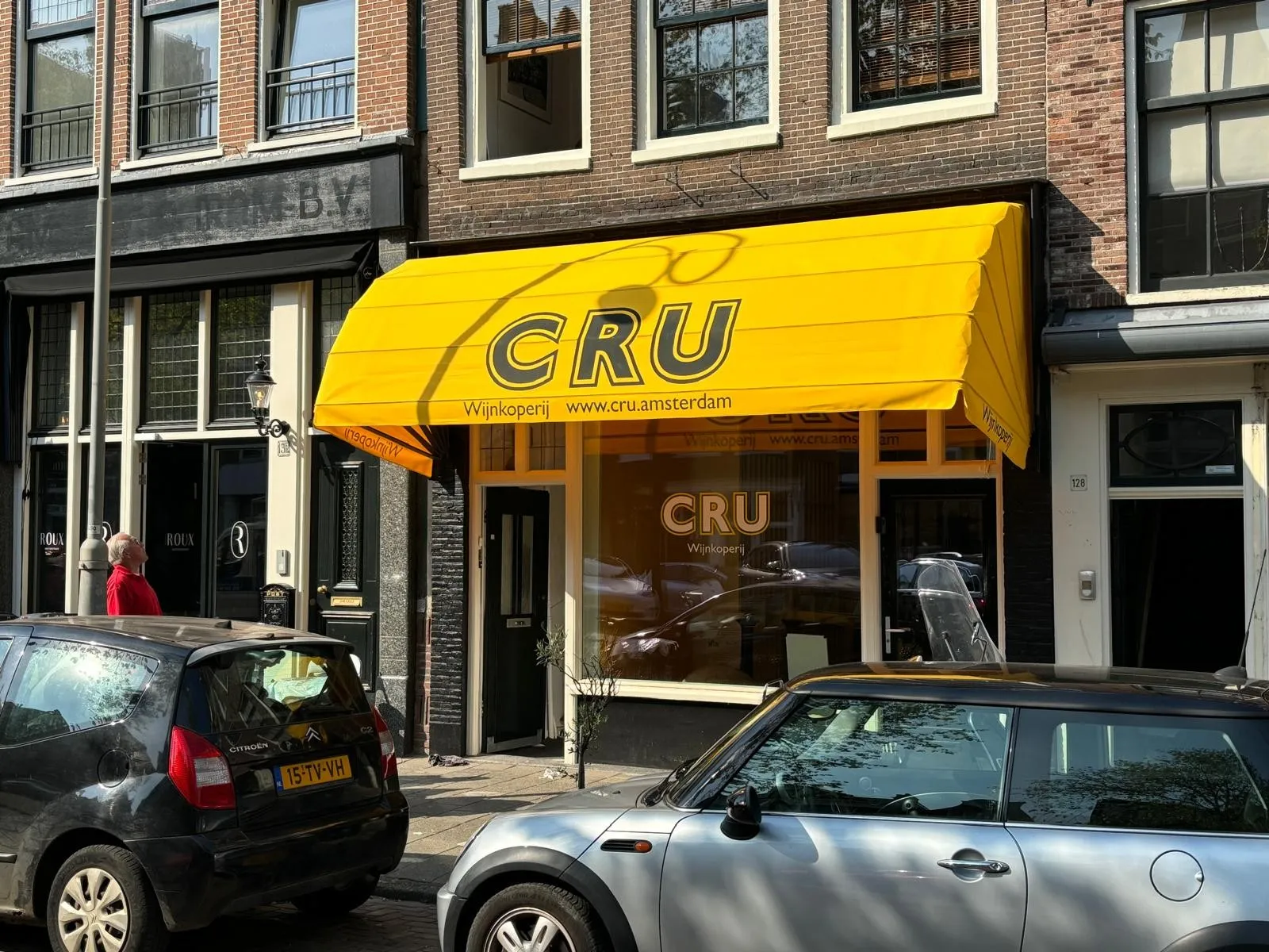 CRU markies met logo – Amsterdam