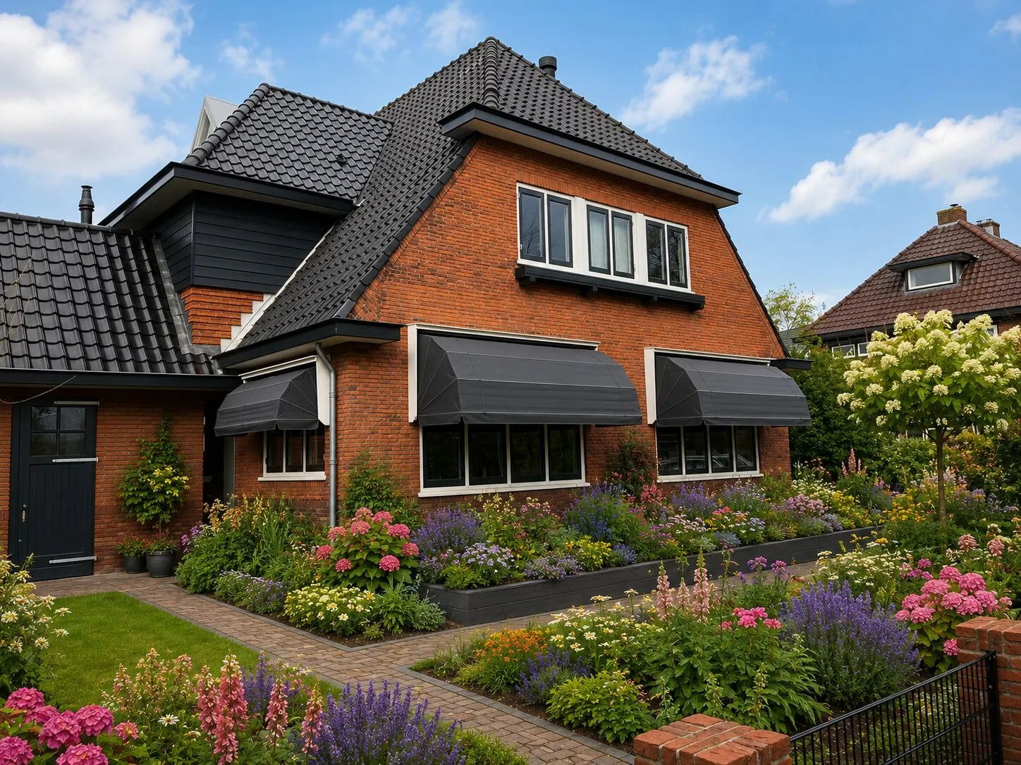 Moderne aluminium markies